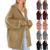 Women's Cardigan Sweater Button-Down Long Sleeve Oversized Knit Cardigans