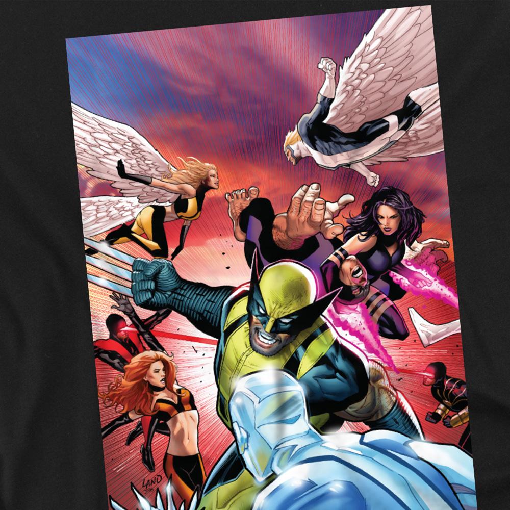 Marvel Unisex Adult X-Men Team Defend T-Shirt