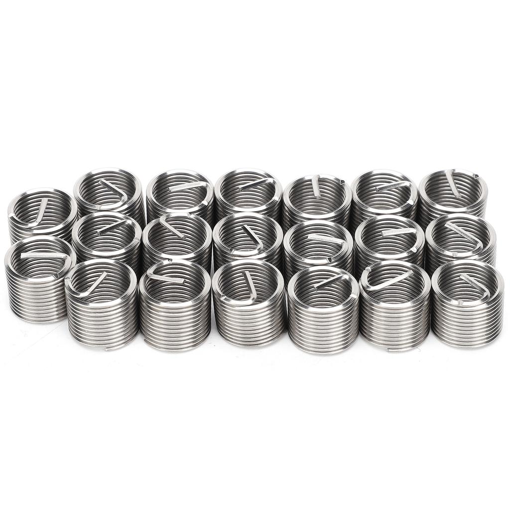 20Pcs Thread Repair Reducer Nut Thread Conversion Sleeve Bushing Screw Fastening M12 X 1.251.5D