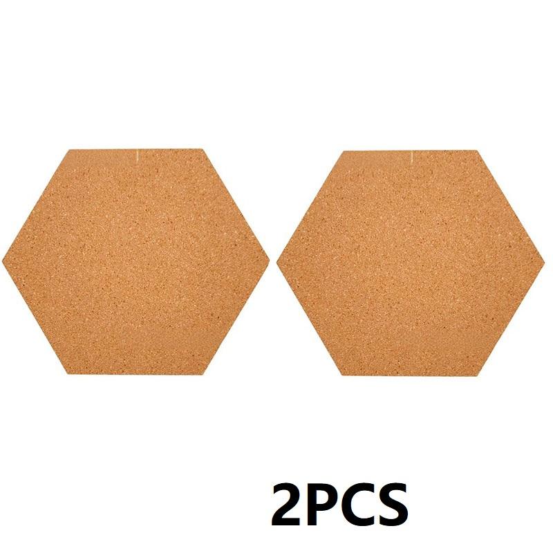 1/2/4/6pcs Cork Board Removable Cork Board for Walls Small Sheet Cork Board Wall Table