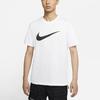 Nike Повседневная спортивная футболка с коротким рукавом и большим логотипом для мужчин, белая DC5095-100
