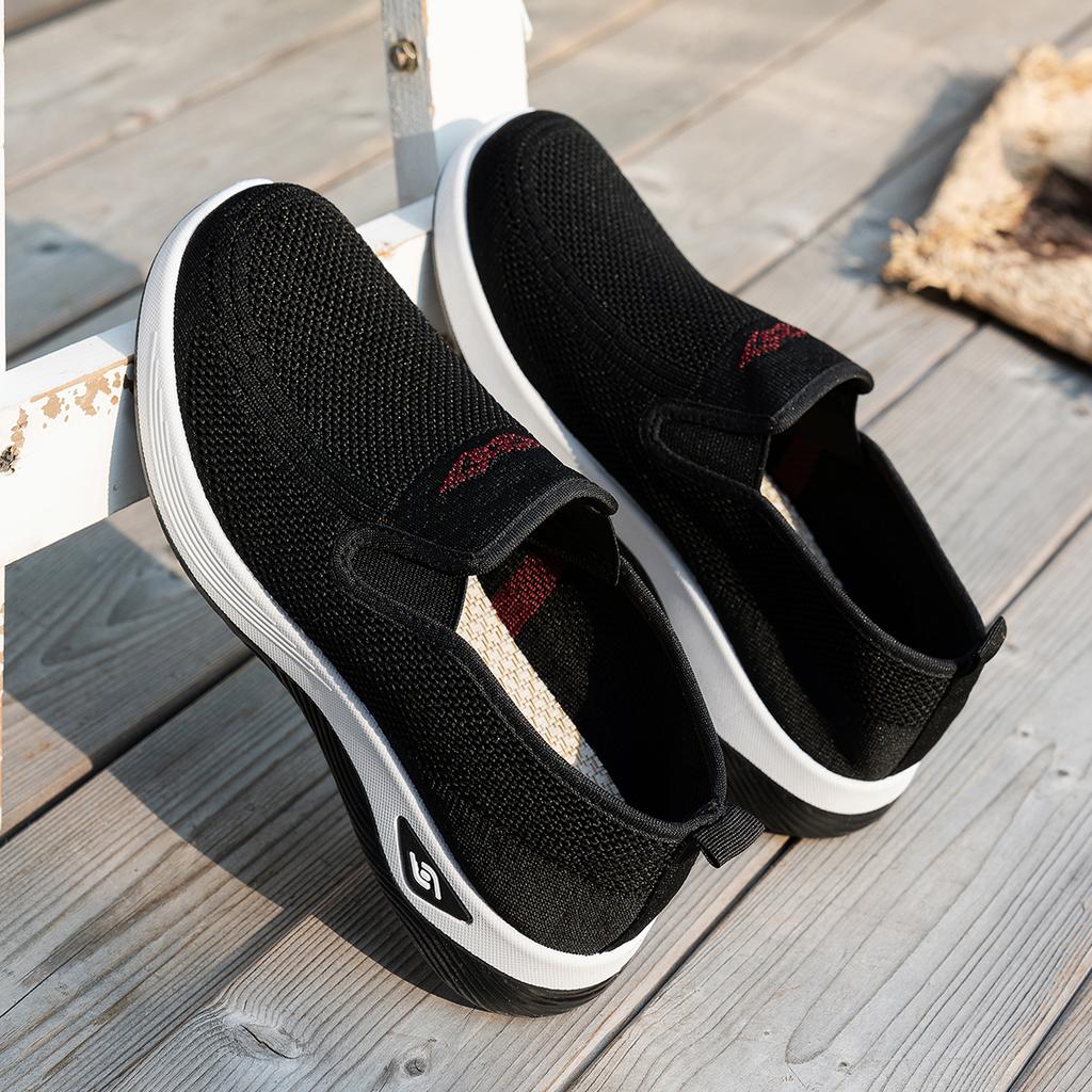 Женская обувь, однотонные мягкие женские туфли, повседневные кроссовки, модные, обязательные для сочетания, красивая обувь для девушек женщина 2025