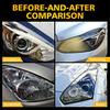 Набор для восстановления фар автомобиля - Удаление окисления и царапин, Кристально чистое покрытие для более яркого обзора