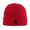 New pc Anuel AA Bonnet Hats Radeva Logo Knitted Hat Unisex Women Trendy Warm Soft Beanie Hats Spring Outdoor Pattern Cap