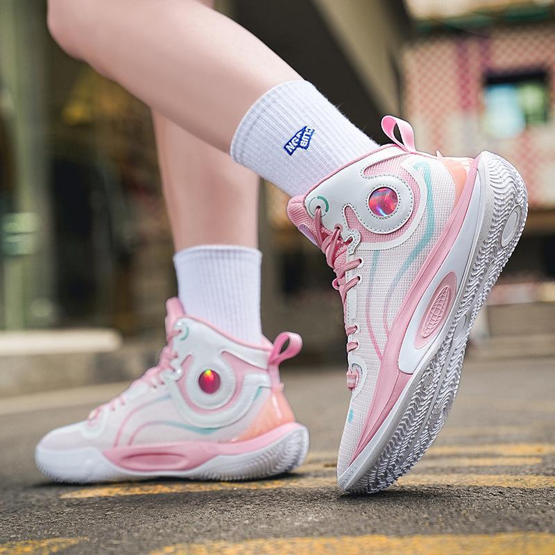 Children's Basketball Shoes Boys' New Professional Student Sneakers Summer Sneakers