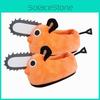 Pochita Man Chainsaw Plush Tug Warm Shoes Children Adult Non Slip Home Indoor