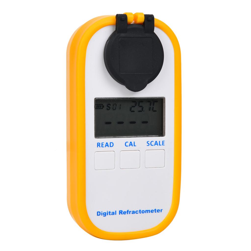 Цифровой ЖК-рефрактометр Брикса Измеритель концентрации сахара в пищевых продуктах Тестер напитков и фруктовых соков