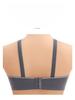 Cross-Border Smooth Push-Up Bra: Non-Magnetic, 3-Row Buckle Design for Middle-Aged & Elderly Moms