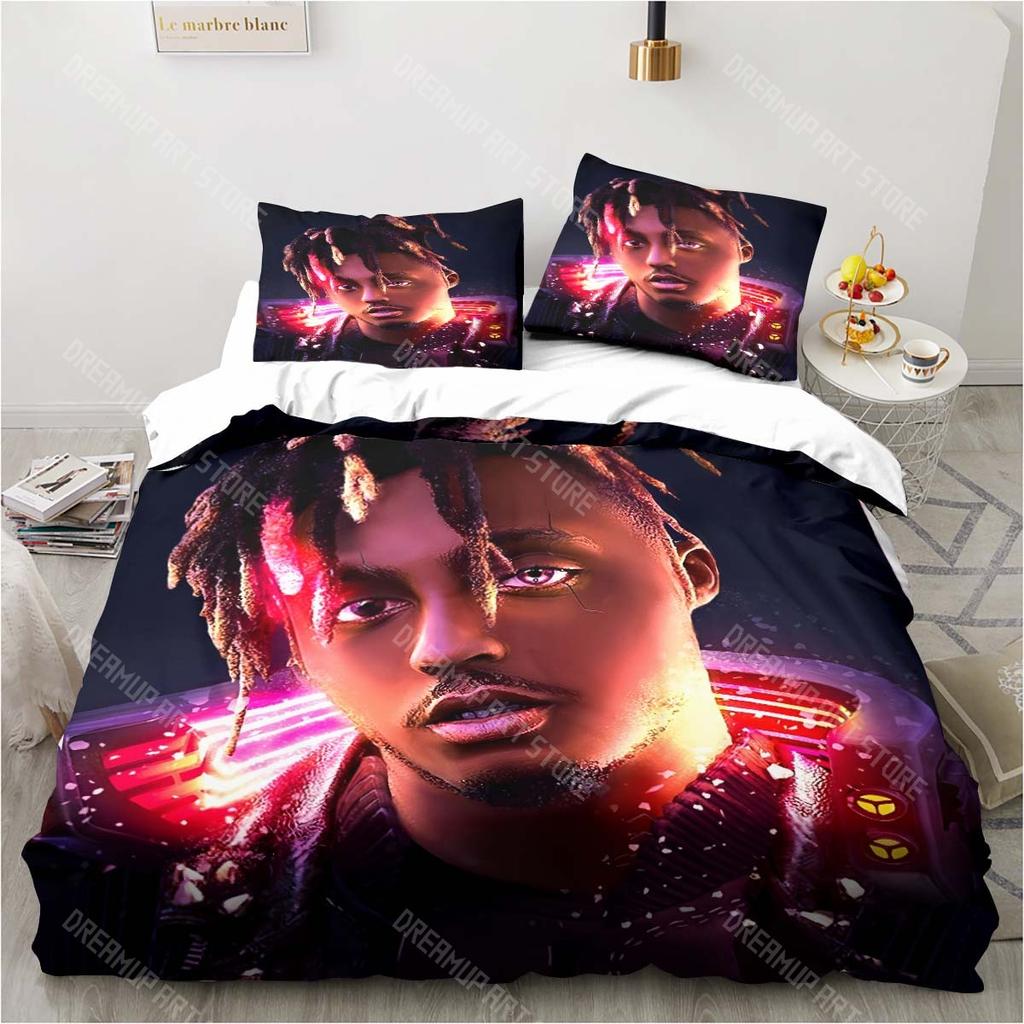 3D Рэпер Juice Wrld 999 Постельный комплект одеяло постельные комплекты Наволочка Пододеяльник Детская комната Постельный комплект Роскошный День рождения