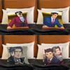 Игровой Чехол на Подушку AAce AAttorney Плюшевые Наволочки Домашний Декор Чехол на Подушку для Дивана Кровати Стула Гостиной