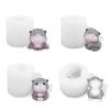 New Creative Cartoon Three-dimensional Silicone Mold Ins Wind Thickened Cat Fondant Mold Cake Glue Mould