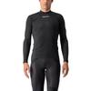 CASTELLI FLANDERS WARM Long Sleeve Thermal Innerwear for Winter Base Layer for and Outdoor Size M Men, Cycling, Running, Skiing, Activities, Black,