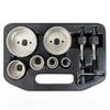 9-piece Set of Hard Alloy Ceramic Tile Hole Opener Set, Brazed Particle Alloy Hole Opener Combination Brick Wall Hole Opener