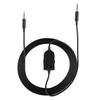 TPE Black Portable Game Headset Headphone O Cable with 3.5mm Plug for Logitech Astro