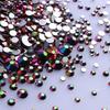 High Quality Rhinestone Non Hotfix Bulk Transparent Crystal AB Glass Rhinestones Mixed Sizes
