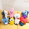Cartoon BTS Dolls BT21 Bangtan Boys Plush Toys Korea Stars TATA Peluche VAN COOKY RJ CHIMMY Plushies Birthday Gift Girl Child