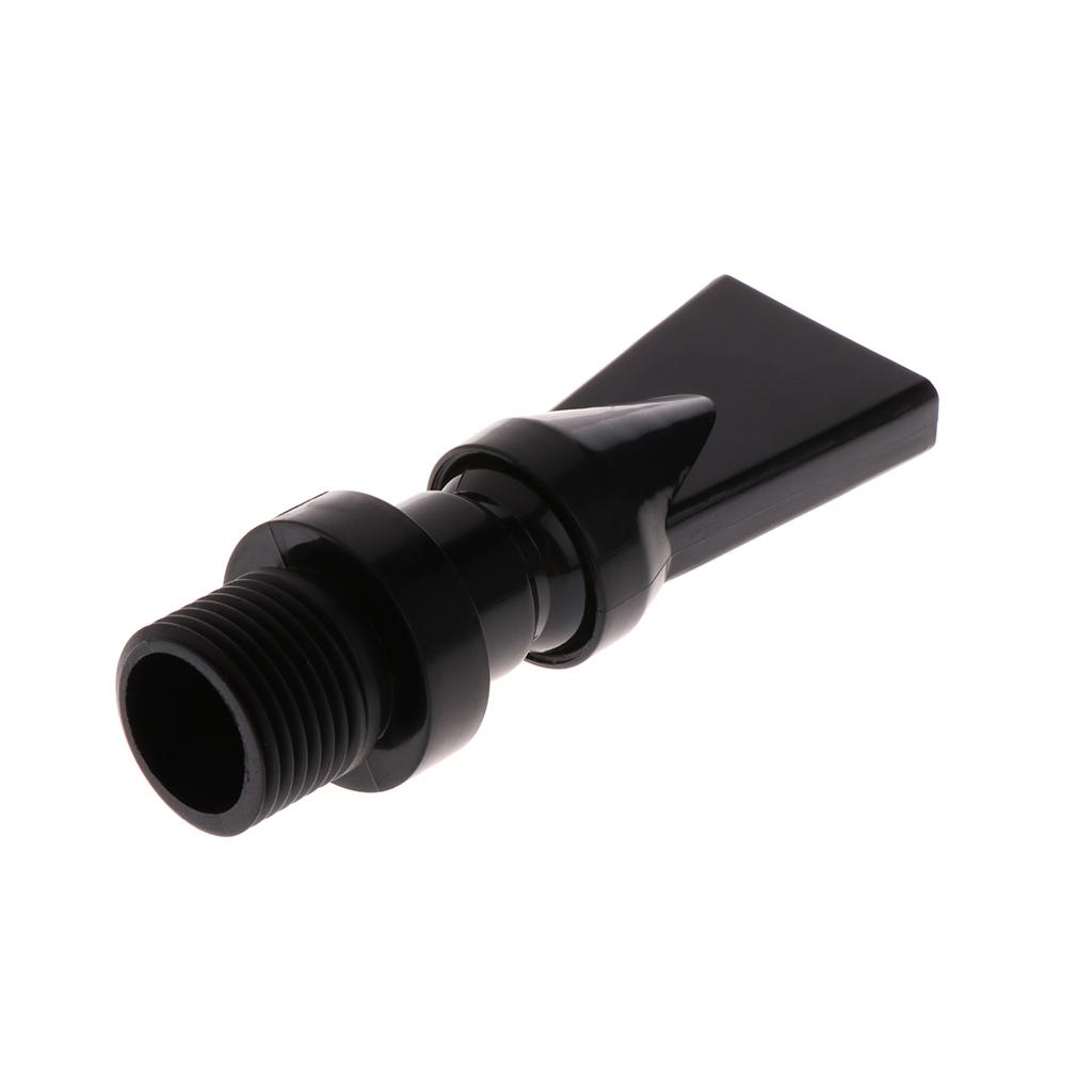 Пластиковый соединитель для сливной трубы Насадка «Утиный нос» для аквариума Ландшафтные резервуары Аквариумы для рыбок Растительные резервуары Фильтр Аксессуар