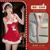 Sexy Lingerie Sexy Christmas Bunny Uniform Seduction Nightclub Passion New Year's Day Suit New Year's Robe Short Robe