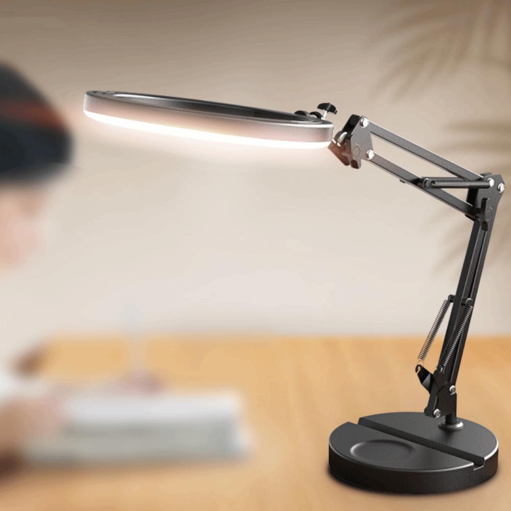 Adjustable Height Telescopic Phone Stand 26cm Fill Light Desktop Phone Holder  Phone Accessories