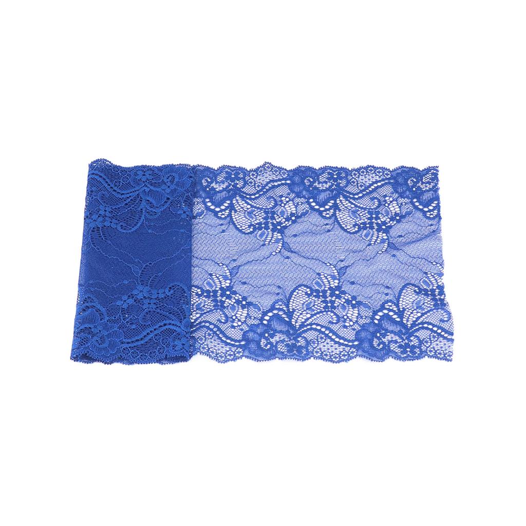 Lace Ribbon 19cm Wide 10 Yards Good Elasticity Safe Use Simple Operation Add Elegance Clothing