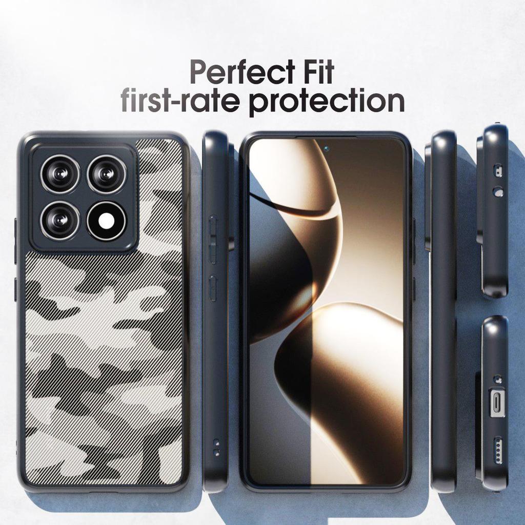 Чехол Xiaomi 17 Camo с полной защитой и ремешком