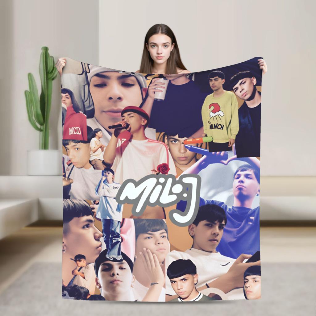 Rapper Milo J  111  Blankets Quality Warm  Throw Blanket Winter Travel Office Couch Bed Fashion Bedspread