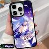 HSR Robin Матовая поверхность Magsafe Чехол для мобильного телефона для iPhone 17 16 15 14 13 12 11 Air Pro Max Plus Цветная крышка