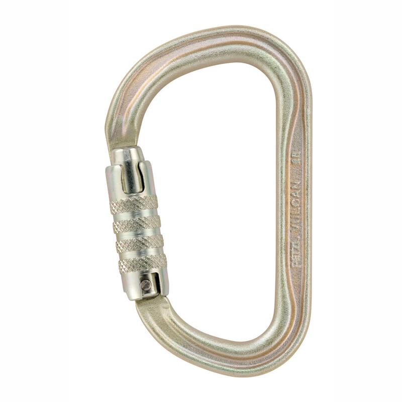 PETZL VULCAN High-Strength Steel Locking Carabiner