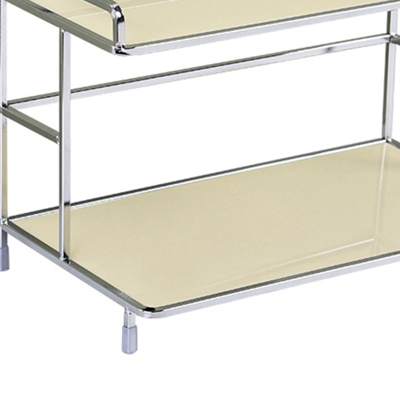 2 Tier Storage Holder Countertop Stand Organizer Household Organization for Home Bedroom Dormitory Cosmetics