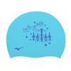 Mizuno Swim Silicone Swim Cap One Size Fits Turquoise (Mizuno) Cap, N2JWC544, Unisex, All,