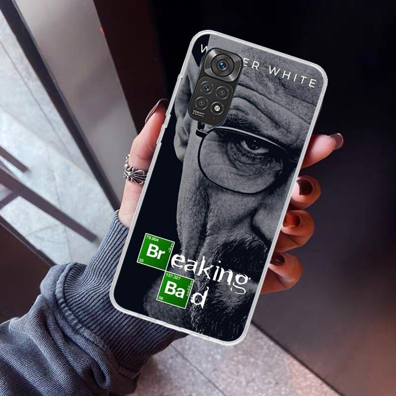 Чехол для телефона Breaking Bad WalterWhite для Xiaomi Redmi Note 15 14 14S 13 12S 12 Pro Plus 11S 11 10S 10 4G Cover 11E 11T 5G Печать F