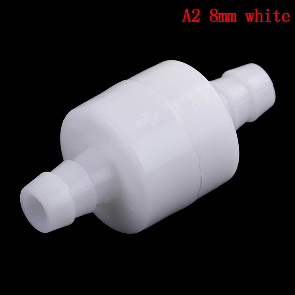 Water White 4mm / 6mm / 8mm / 12mm Non-Return Valves One-way Lnline Check Valve Water Stop Valve
