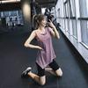 Women's Sleeveless Hooded Quick-Dry Sports Vest for Running, Fitness, and Yoga - Loose Fit Summer Top.