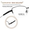 Ultralight Men's Business Titanium Semi-Rimless Eyeglass Frame for Prescription Glasses