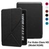Auto Wake/Sleep Smart Cover Magnetic Folio Stand Case Screen Protector for Kobo Clara HD (N249)
