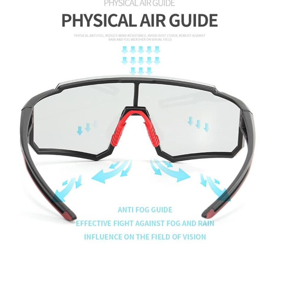 Мужчины Женщины Фотохромные Поляризованные Велосипедные Очки Mtb Очки Новые Спортивные Солнцезащитные Очки Для Езды и Рыбалки UV400 Велосипедные Дорожные Очки YSX