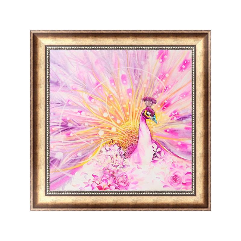 HUACAN животное полный горный хрусталь павлин 5D DIY алмазная живопись вышивка крестиком аксессуары Алмазная вышивка домашний декор
