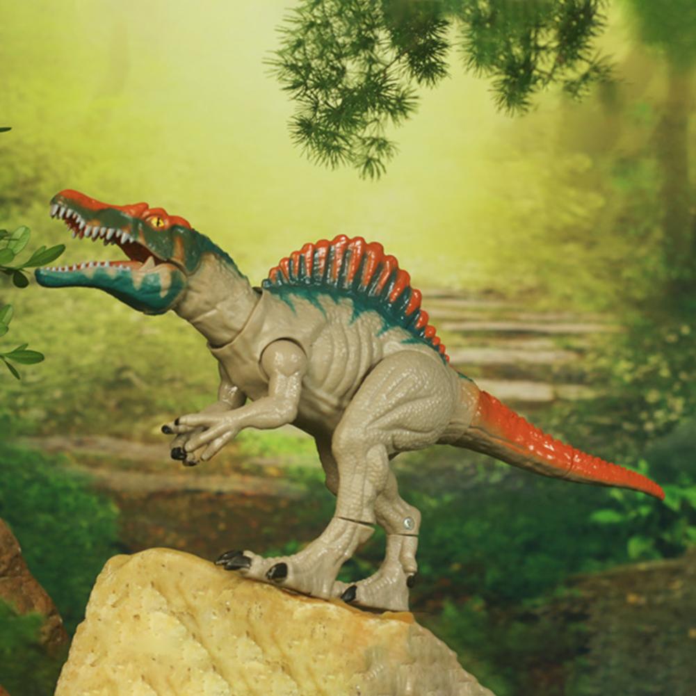 Kids Dinosaur Model Realistic Dinosaur Figure Dinosaur Toy for Kids with Light Sound Movement Tyrannosaurus Rex for Toddler