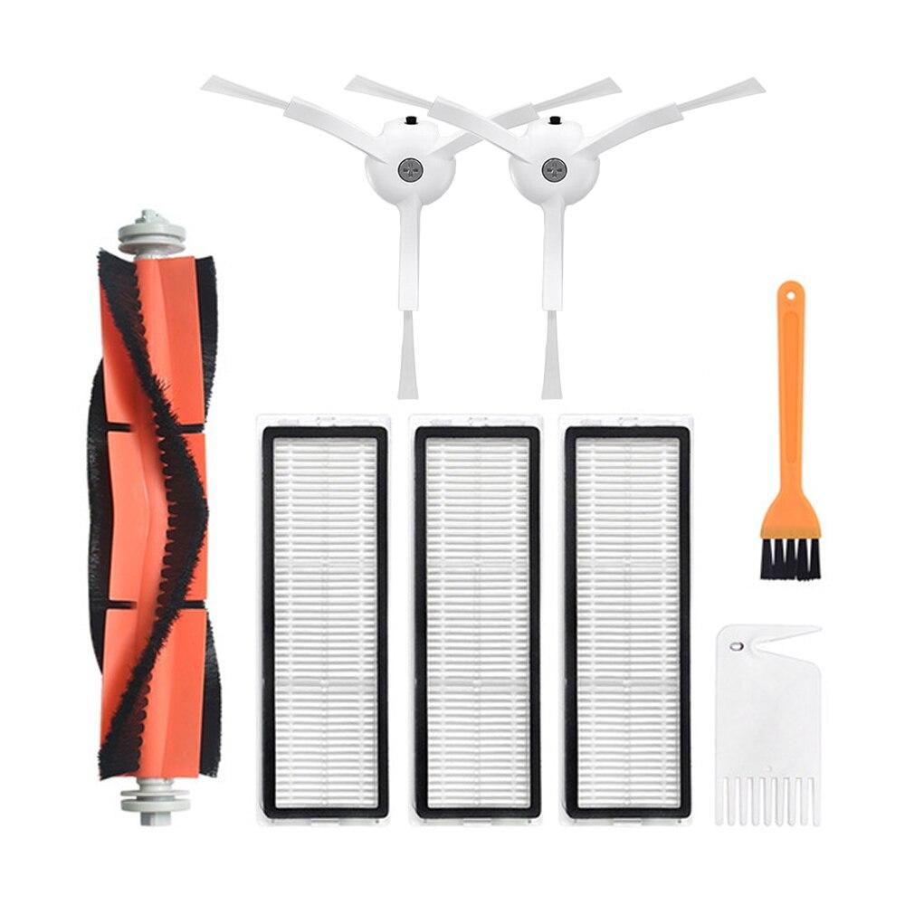HEPA-фильтр + боковая щетка + основная щетка для робота-пылесоса Xiaomi MI 2 Roborock S50 S51, запчасти для пылесоса, аксессуары