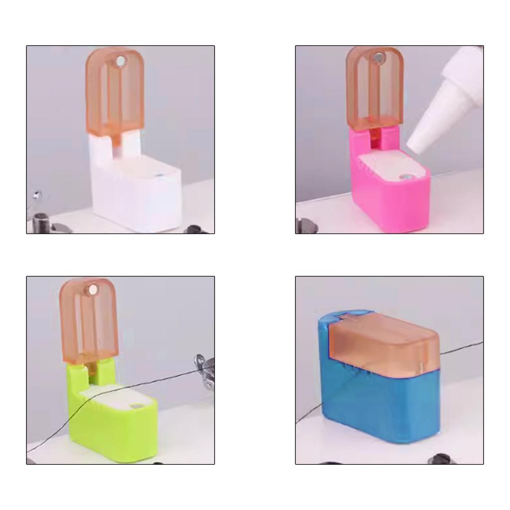Magnetic Thread Oil Holder for Sewing Machine Magnetic Thread Conditioner Storage Box for Strengthening Sewing Thread