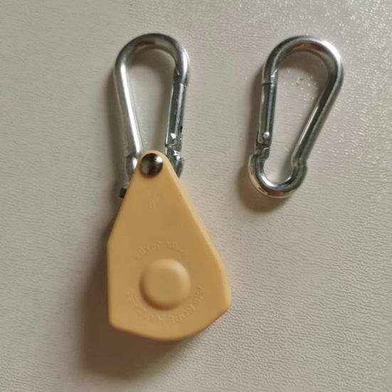 Кабельный шкив с карабиновым крюком Портативная палатка для кемпинга Ветрозащитная веревочная пряжка Сверхмощные регулируемые веревочные зажимы для подвешивания Подъемный подъем Кемпинг Туризм