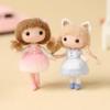 Doll Wool Felt Material Bag DIY Handmade Doll Toy Gift Mobile Pendant Material Package