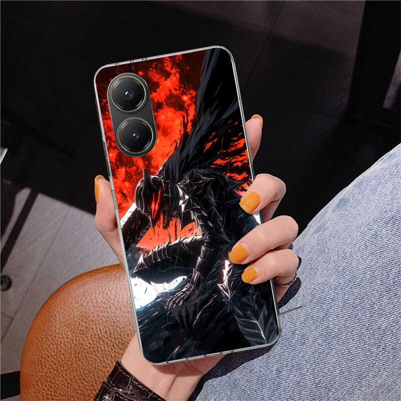 G-Guts B-Berserks Anime Phone Case For Xiaomi Poco X7 X6 X5 Pro F7 Ultra Redmi 15C 15 13C 13 12C 12 10 10A 10C 9 9A 9C 9T Cover