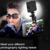 Mini Rechargeable Selfie Fill Light Clip-On LED Lamp with 3 Modes Adjustable Brightness for Phone Laptop Tablet Video Call Photography