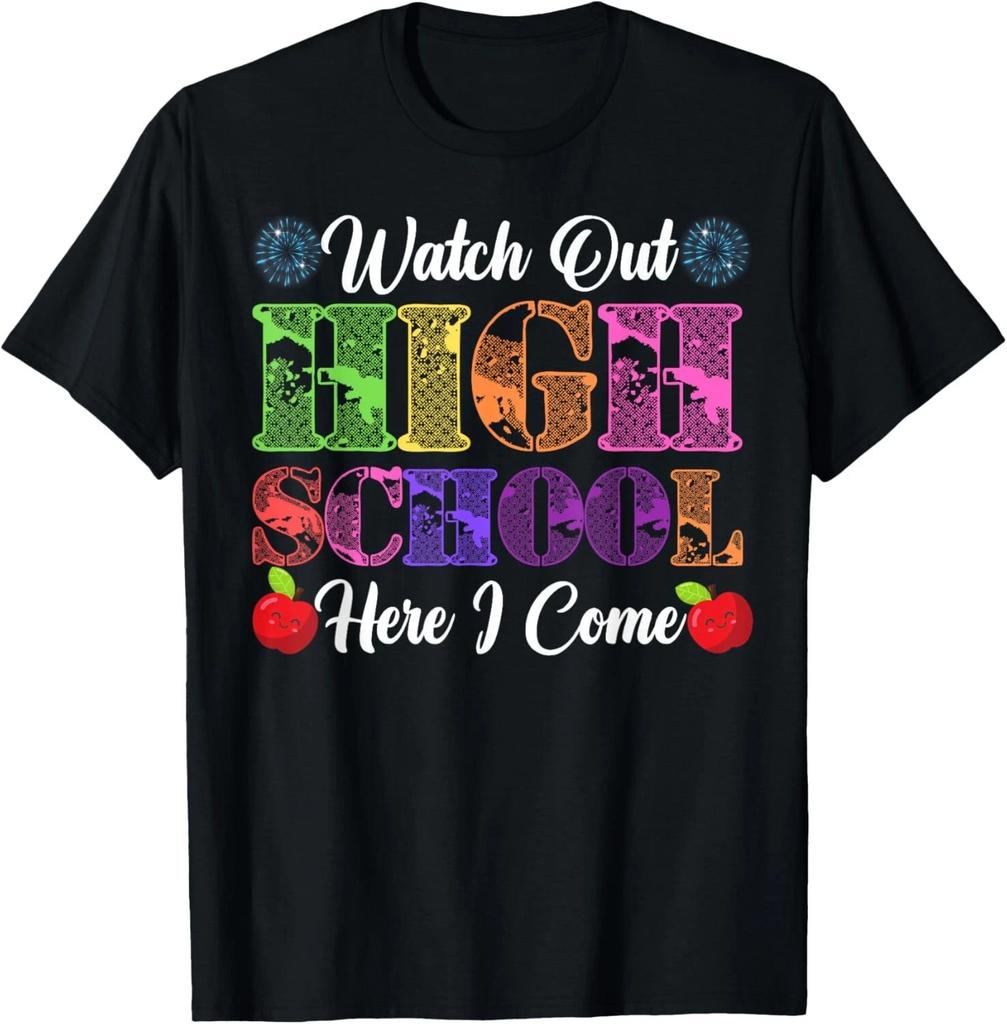 Happy First Day Of School Teacher Watch Out High School Cute Gift Unisex T-Shirt