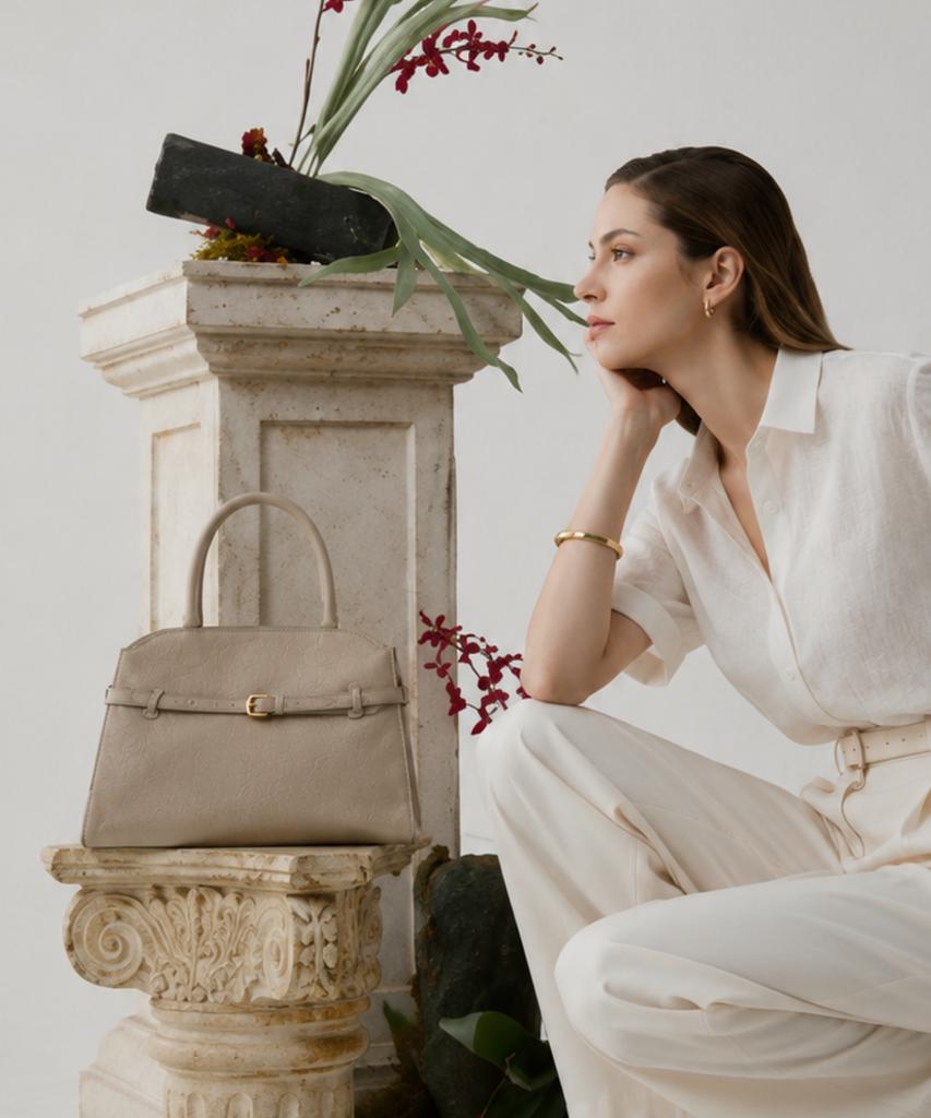 Ecoe E.C.O.E Heritage Buckle Bag