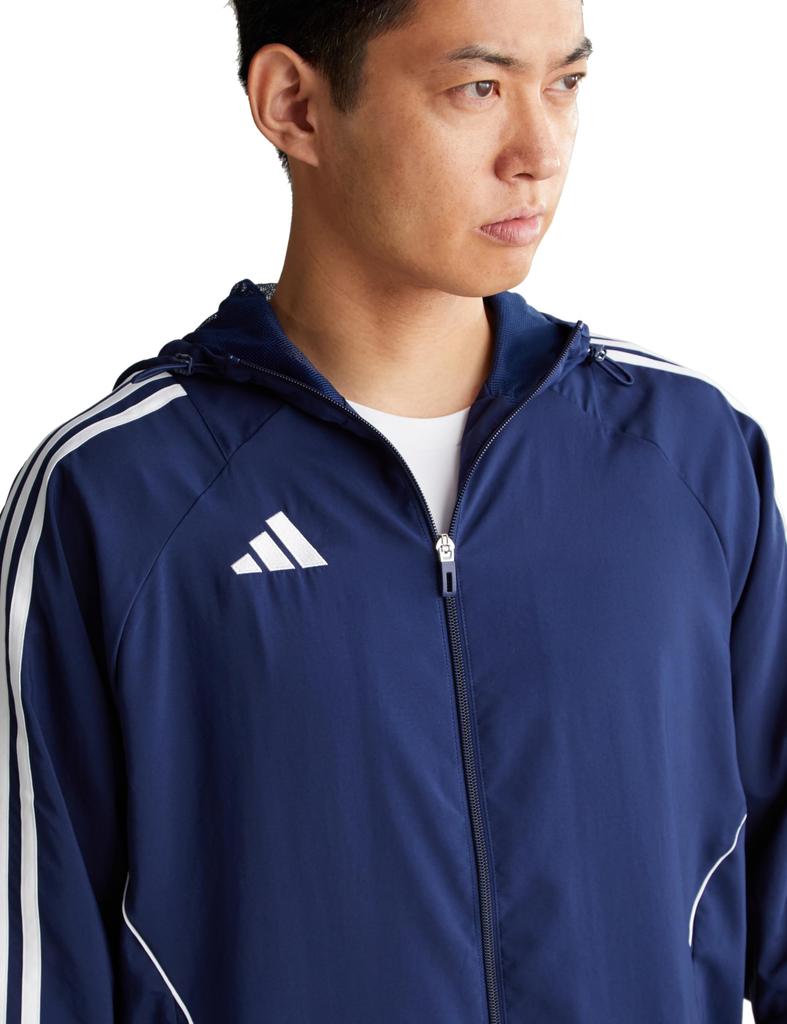 Adidas Soccer Windbreaker Tiro 24 Wind Jacket Men's JRX08 Team Navy Blue/White (IM8812) Size L
