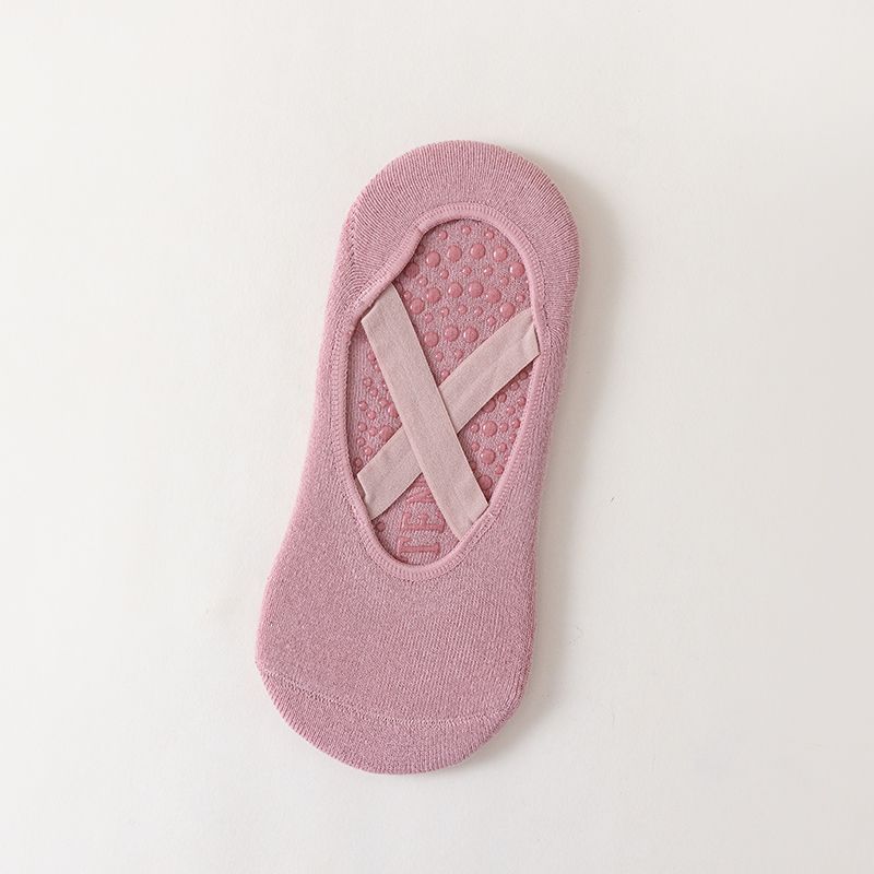 Women Yoga Anti-slip Socks Ladies Ventilation Ballet Dance Gym Fitness Pilates Cotton Socks