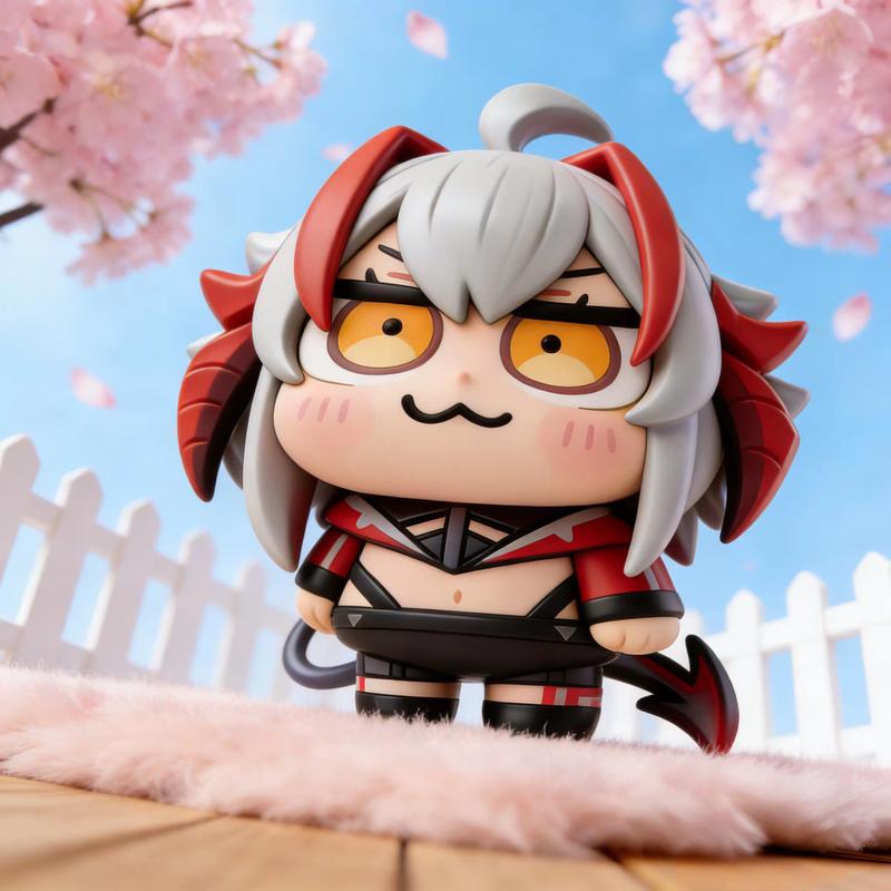 Arknights W Chibi Figure Anime Girl Gk Statue Collectible Model Desktop Ornament Trendy Toy Decor For Anime Collectors