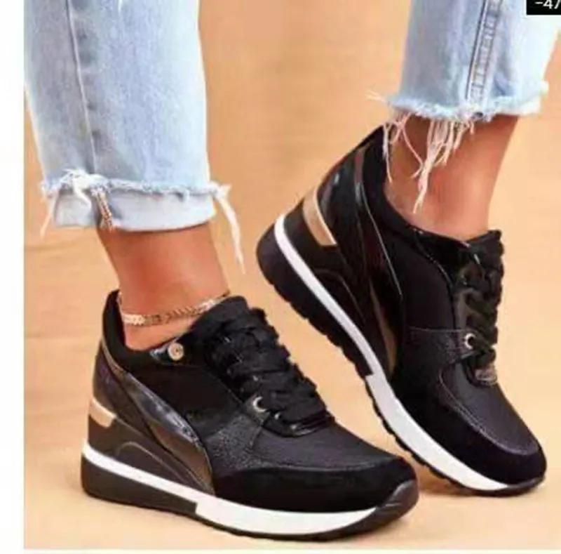Women Autumn Zapatilla Mujer Sneakers Chaussures Pour Femmes Platform Dad Shoes Outdoor Casual Running Loose Soled Shoes 891